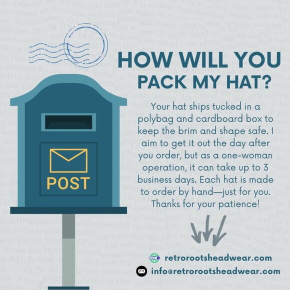 Colgate University Raiders Mens Trucker Hat Navy Snapback Vintage Logo Ball Cap - Picture 4 of 4